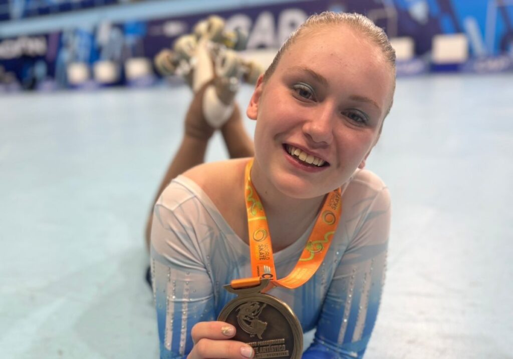 Emma Schmidt medalla dorada