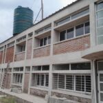 TRABAJAN EN EL NUEVO EDIFICIO DE LA ESCUELA SECUNDARIA Nº 11 DE FEDERAL