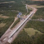 ESTÁ PRÓXIMA A FINALIZAR LA CONSTRUCCIÓN DEL PUENTE EN PASO EL CINTO SOBRE EL RÍO GUALEGUAYCHÚ