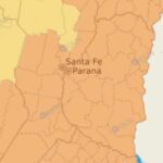 RENUEVAN ALERTA NARANJA POR TORMENTAS Y VIENTOS PARA ESTE JUEVES